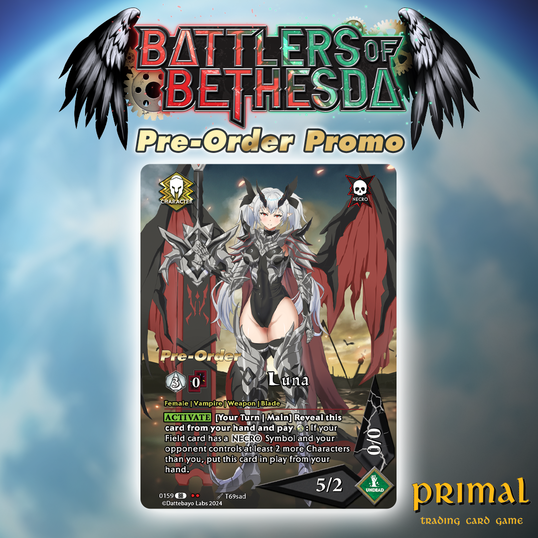 Primal TCG Battlers of Bethesda Booster Box 1st Ed