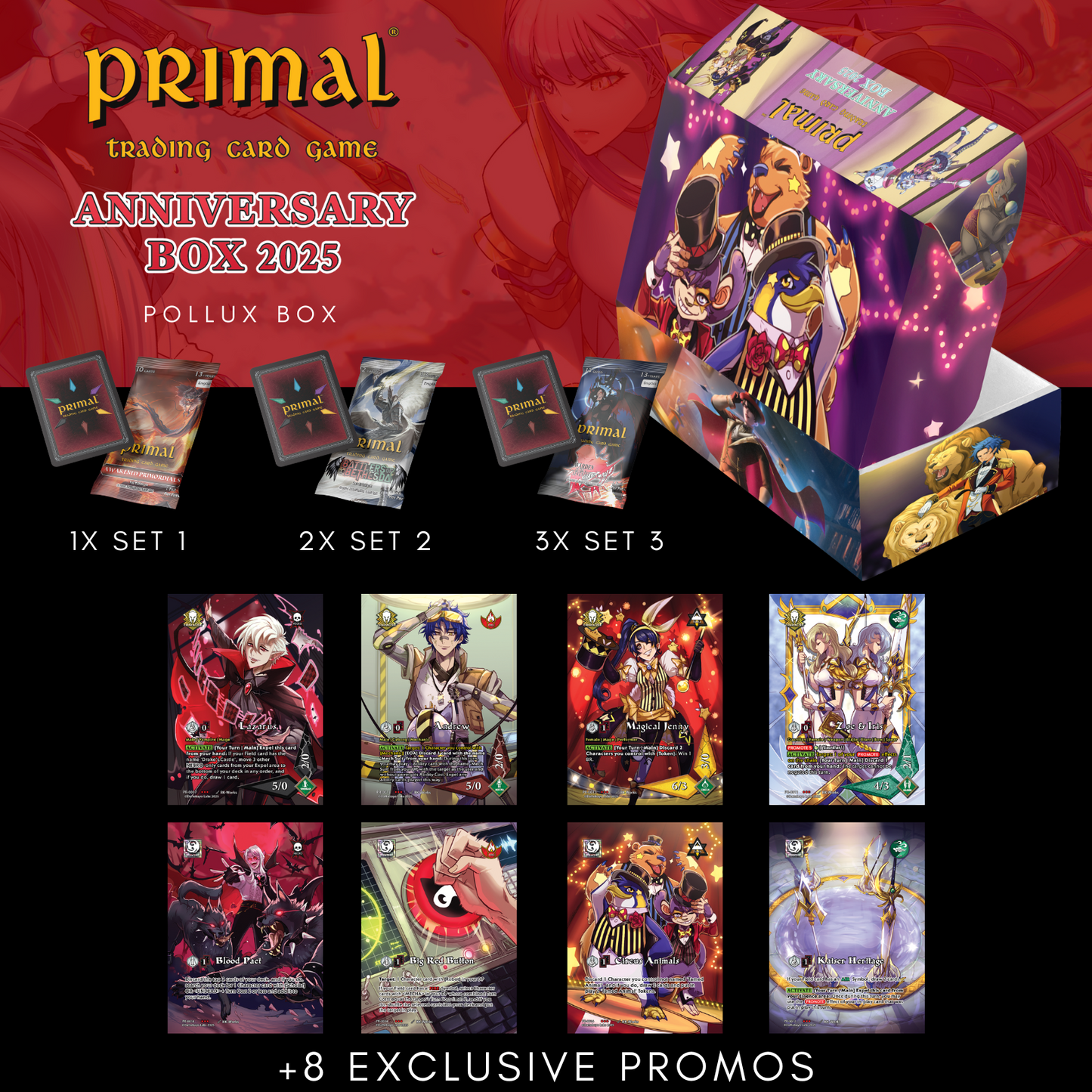 Primal TCG 2025 Circus Anniversary Box