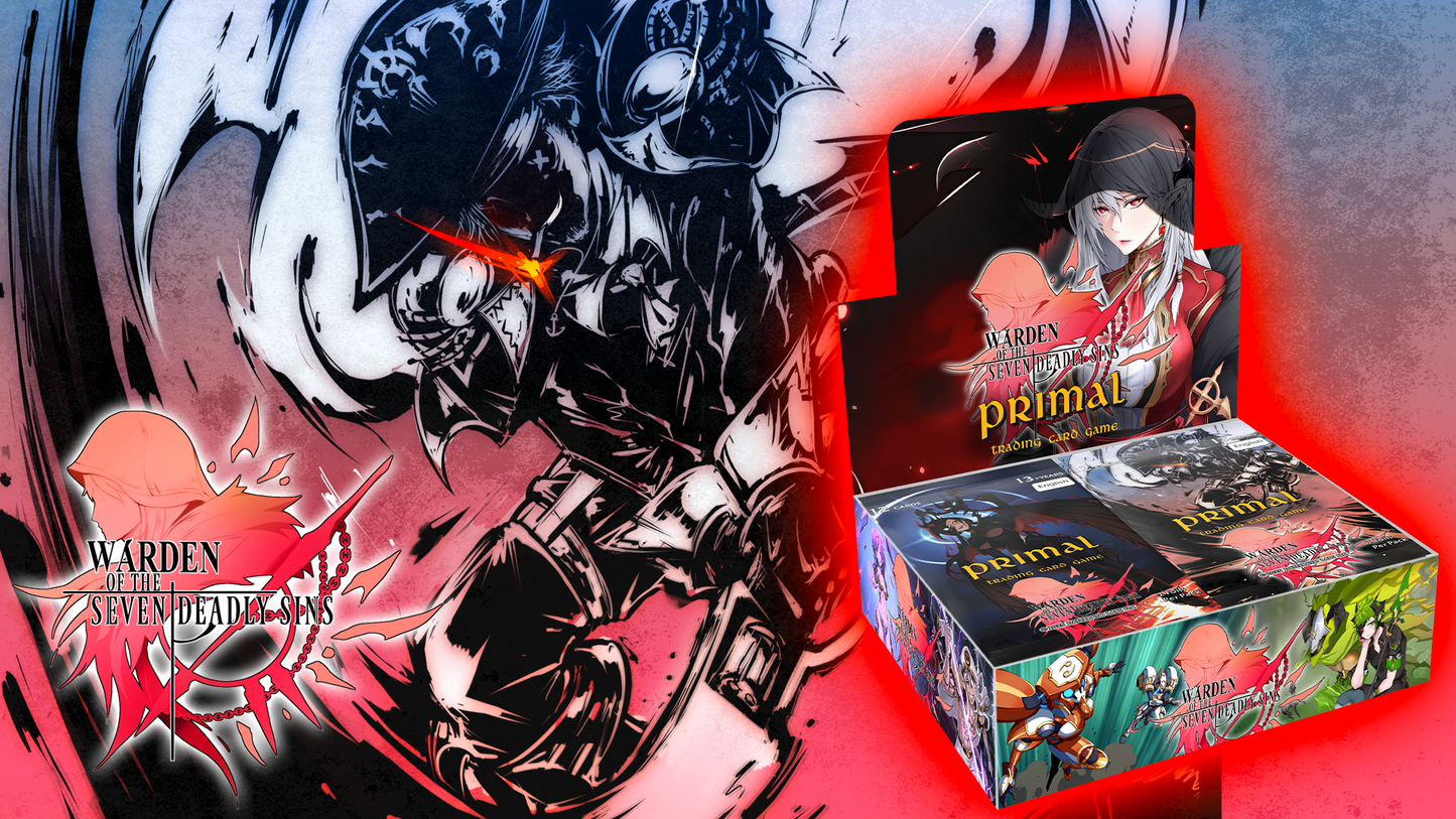 Primal TCG Warden of the Seven Sins Booster Box 1st Ed
