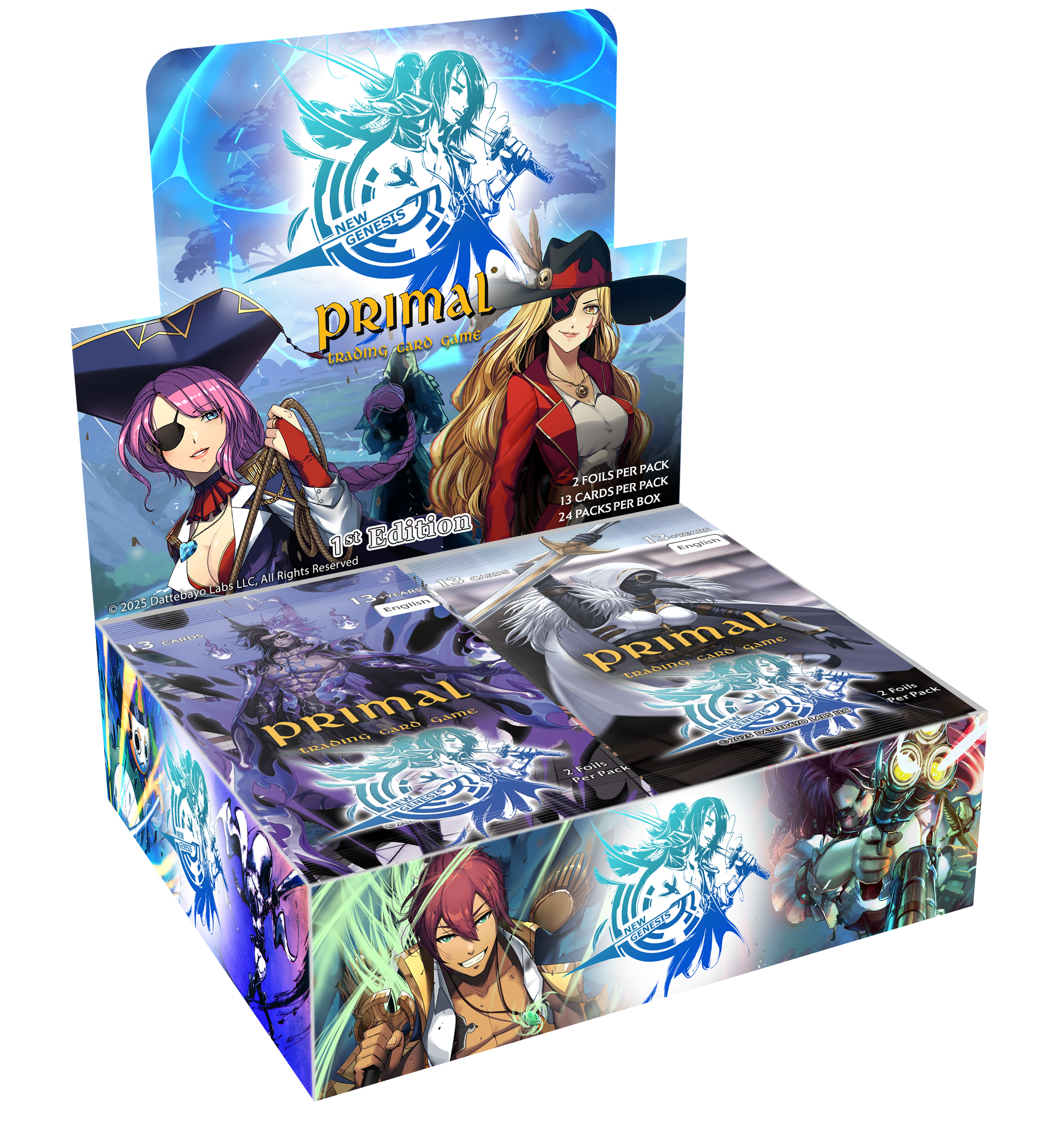 advent of genesis booster box Primal TCG New Genesis Booster Box