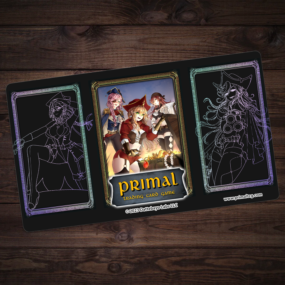 Primal TCG Three Aces Playmat