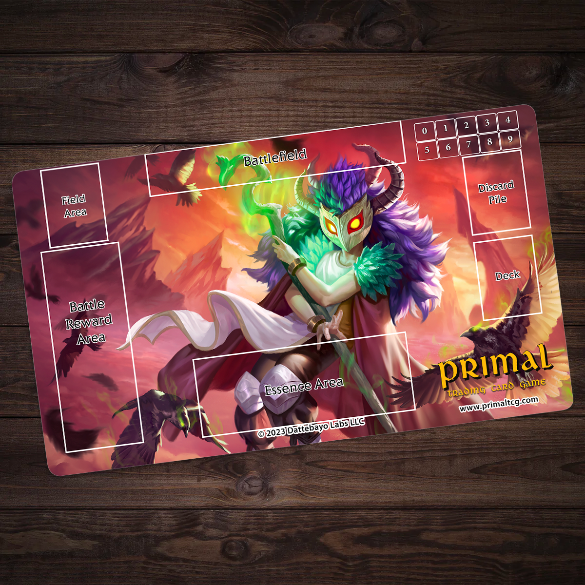 Primal TCG Calls of the Crows Playmat