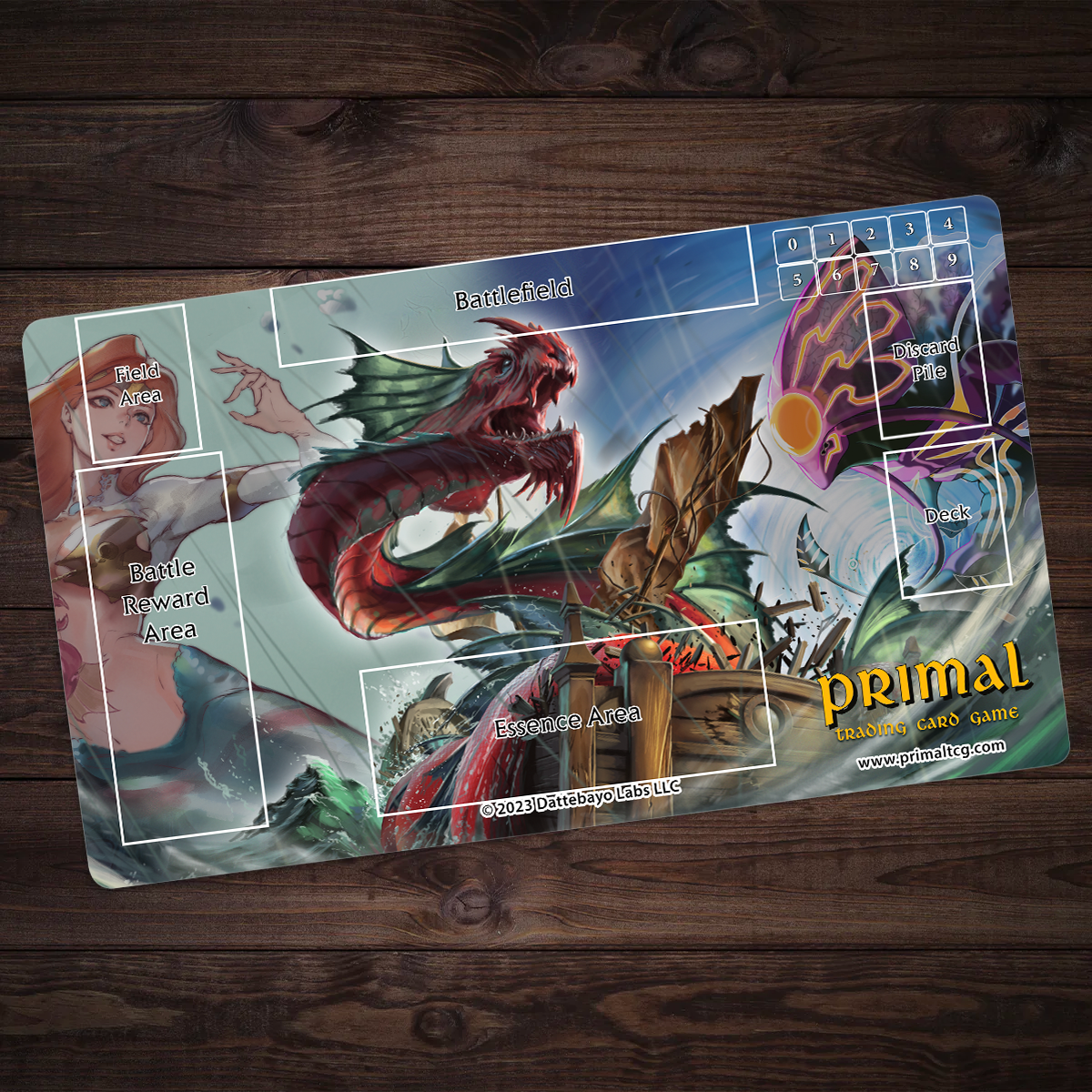 Primal TCG Sea Monsters Playmat