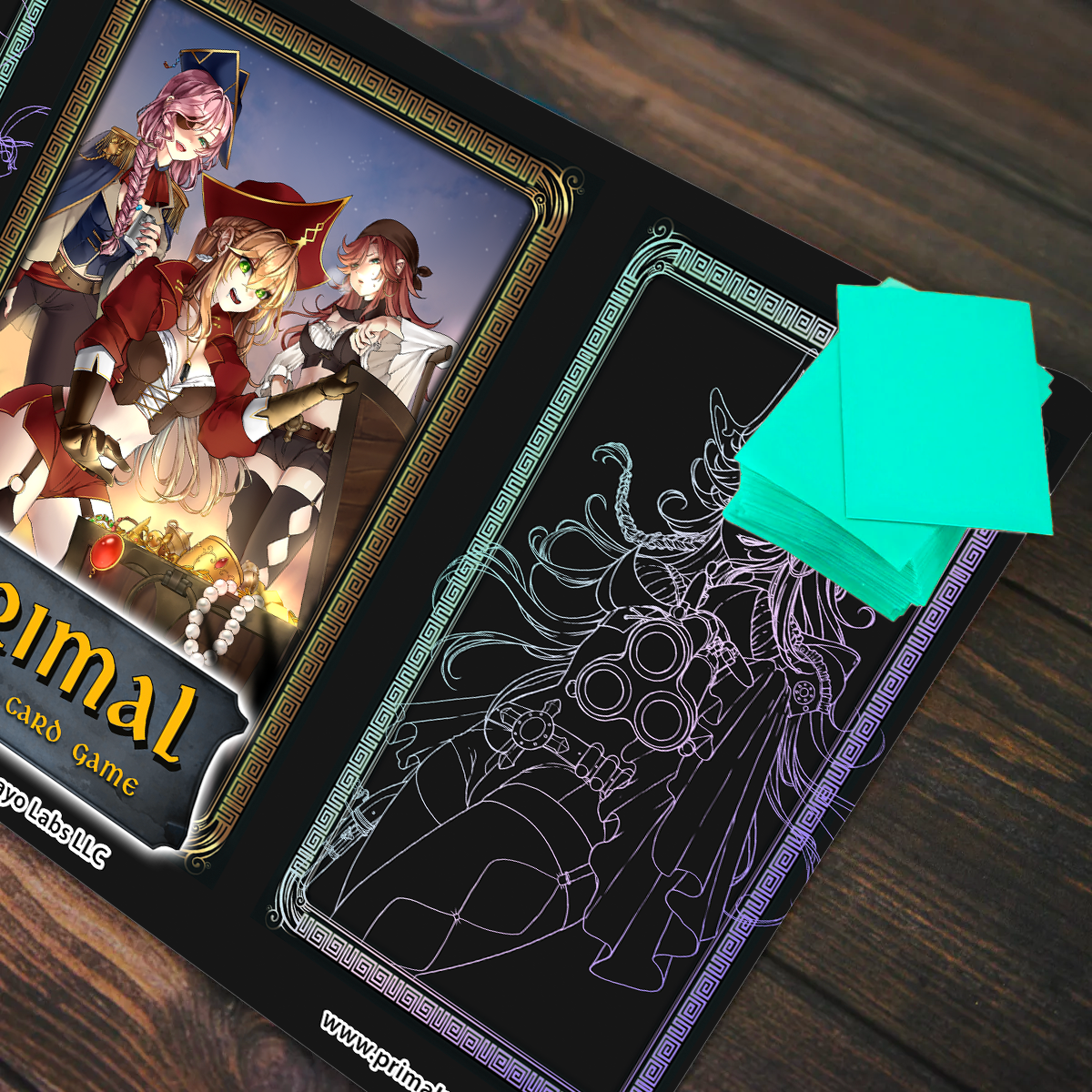 Primal TCG Three Aces Playmat
