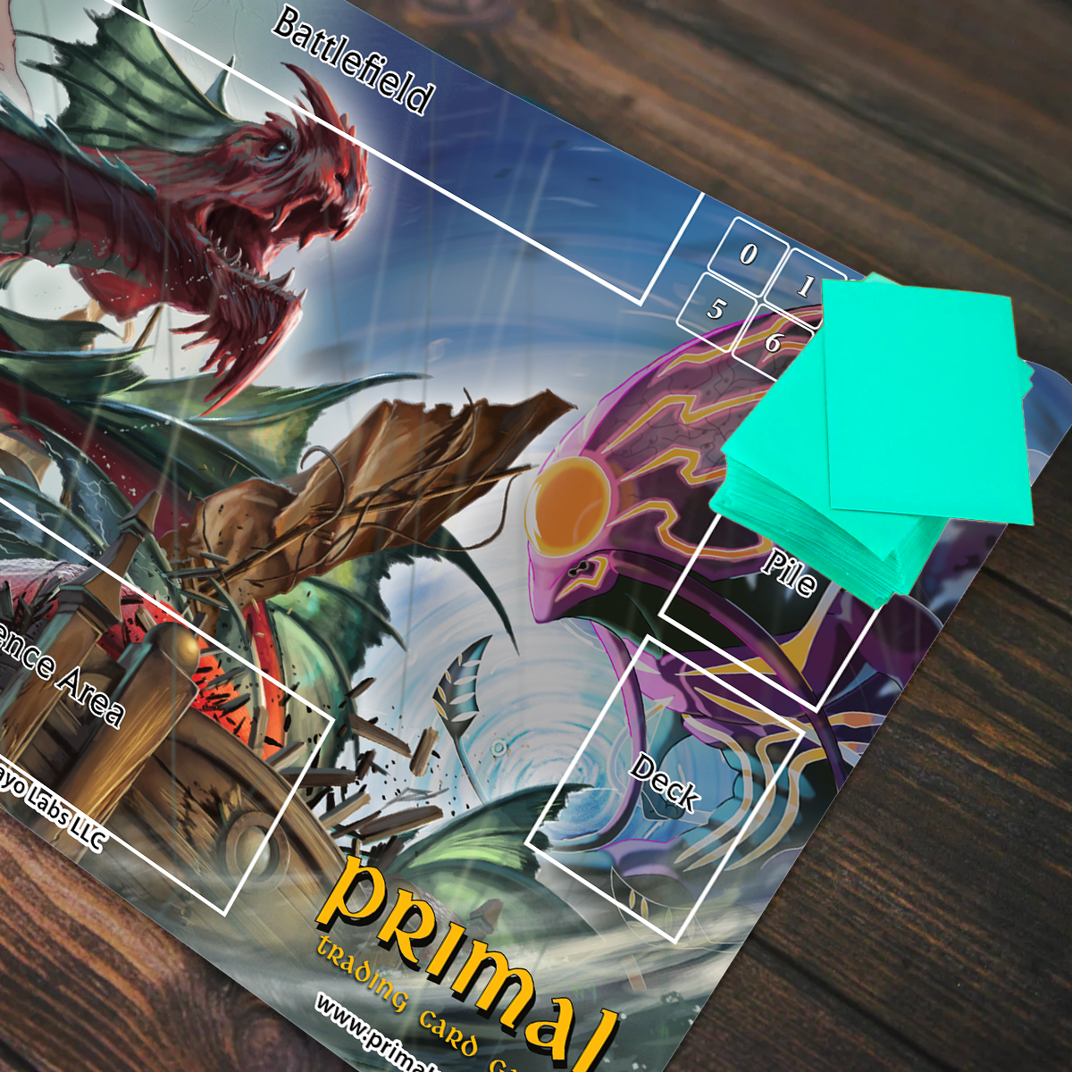 Primal TCG Sea Monsters Playmat