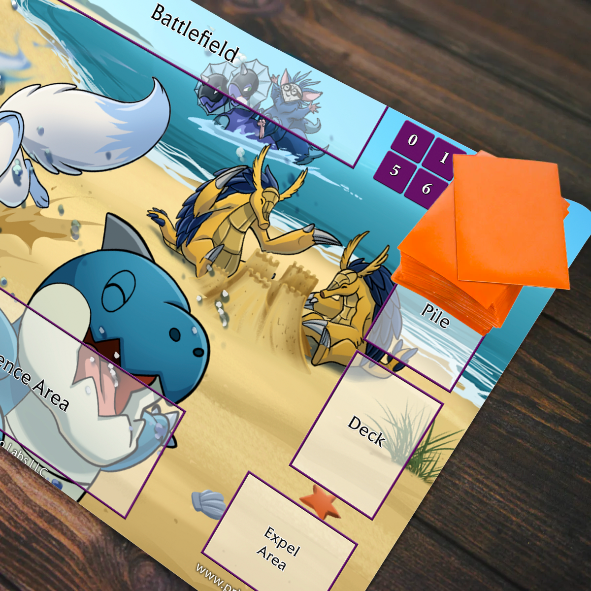 Primal TCG Micromon Beach Playmat