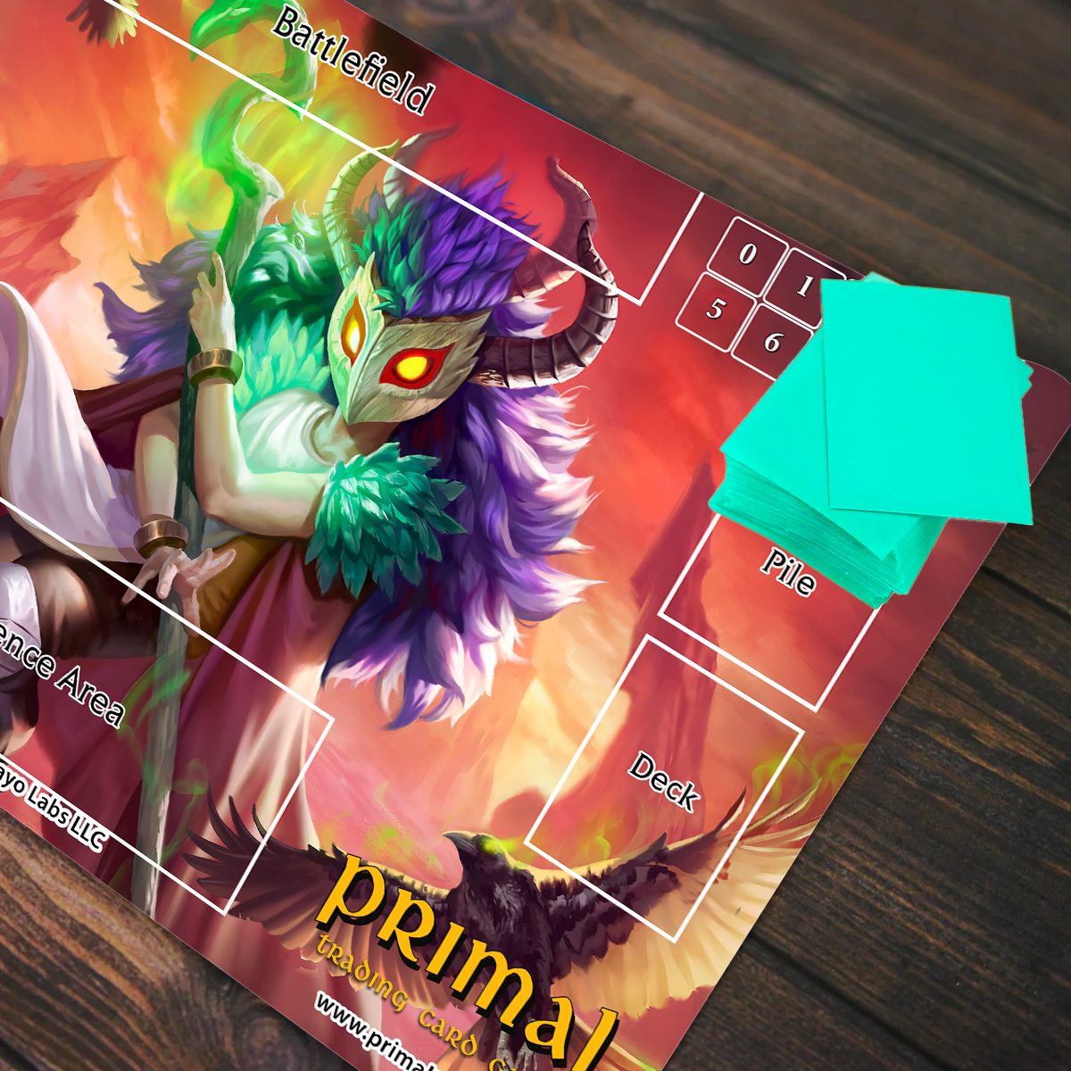 Primal TCG Calls of the Crows Playmat