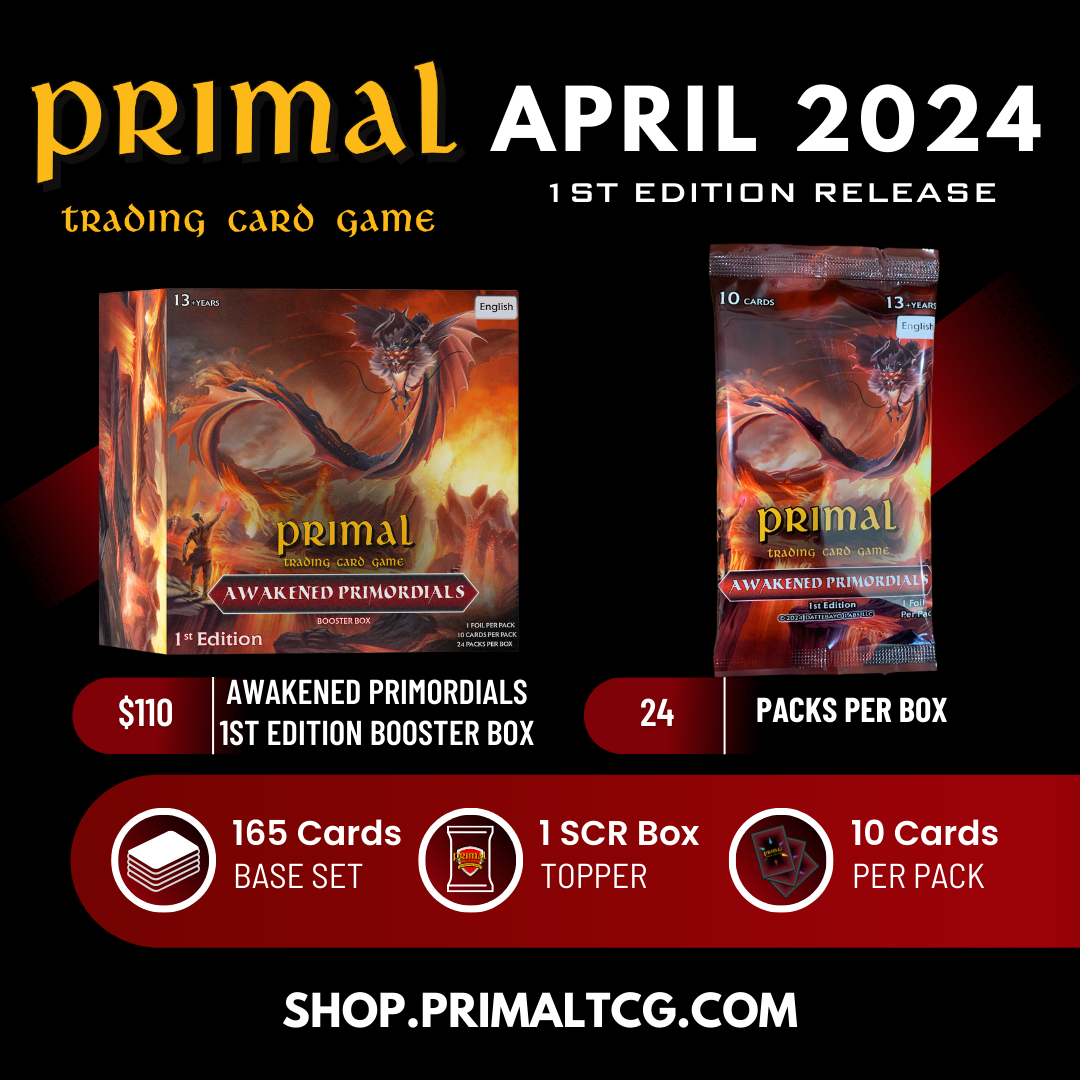 Primal TCG 1st Ed Awakened Primordials Booster Box