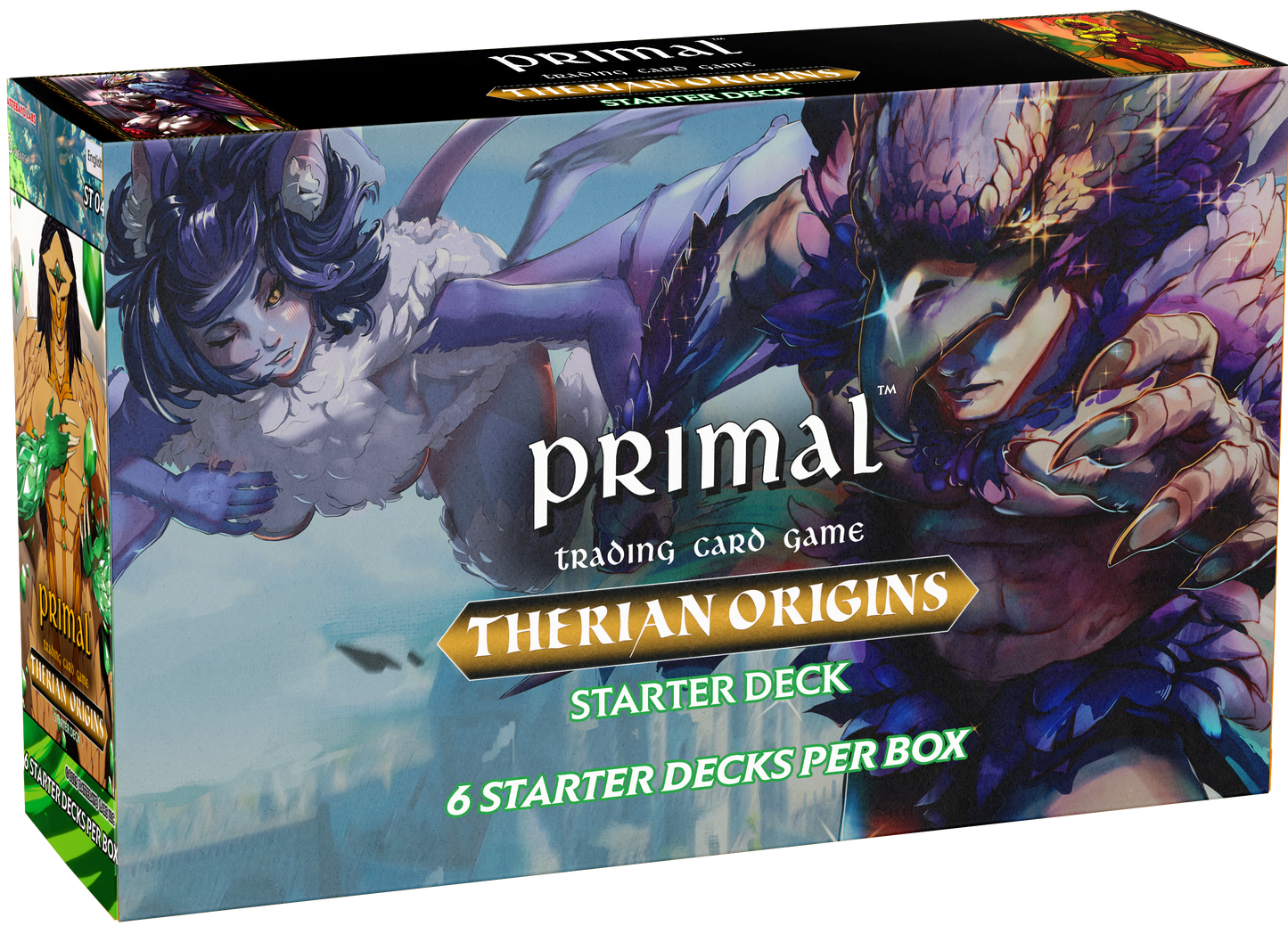 Primal TCG Therian Origins Starter Deck ST04 Case of 6 Starters