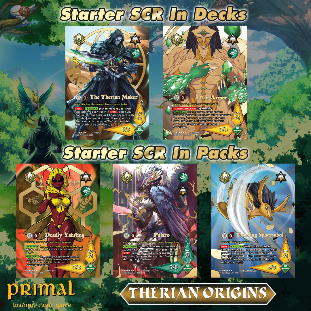 Primal TCG Therian Origins Starter Deck ST04 Pre-Order