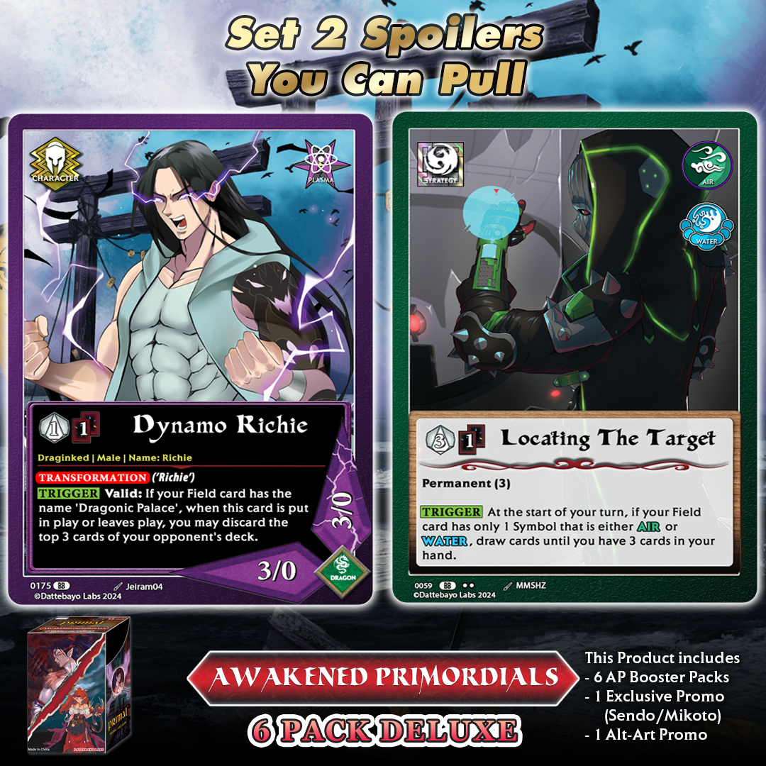 Primal TCG Awakened Primordials 6-Pack Deluxe | Mikoto Promo
