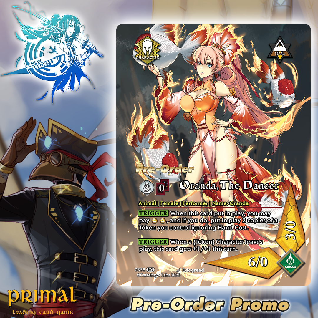 Primal TCG New Genesis Booster Box 1st Ed Pre-Order