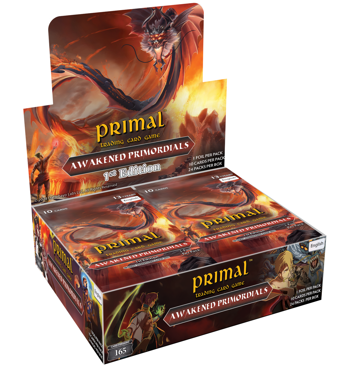 Primal TCG 1st Ed Awakened Primordials Case (10 Booster Box) Order