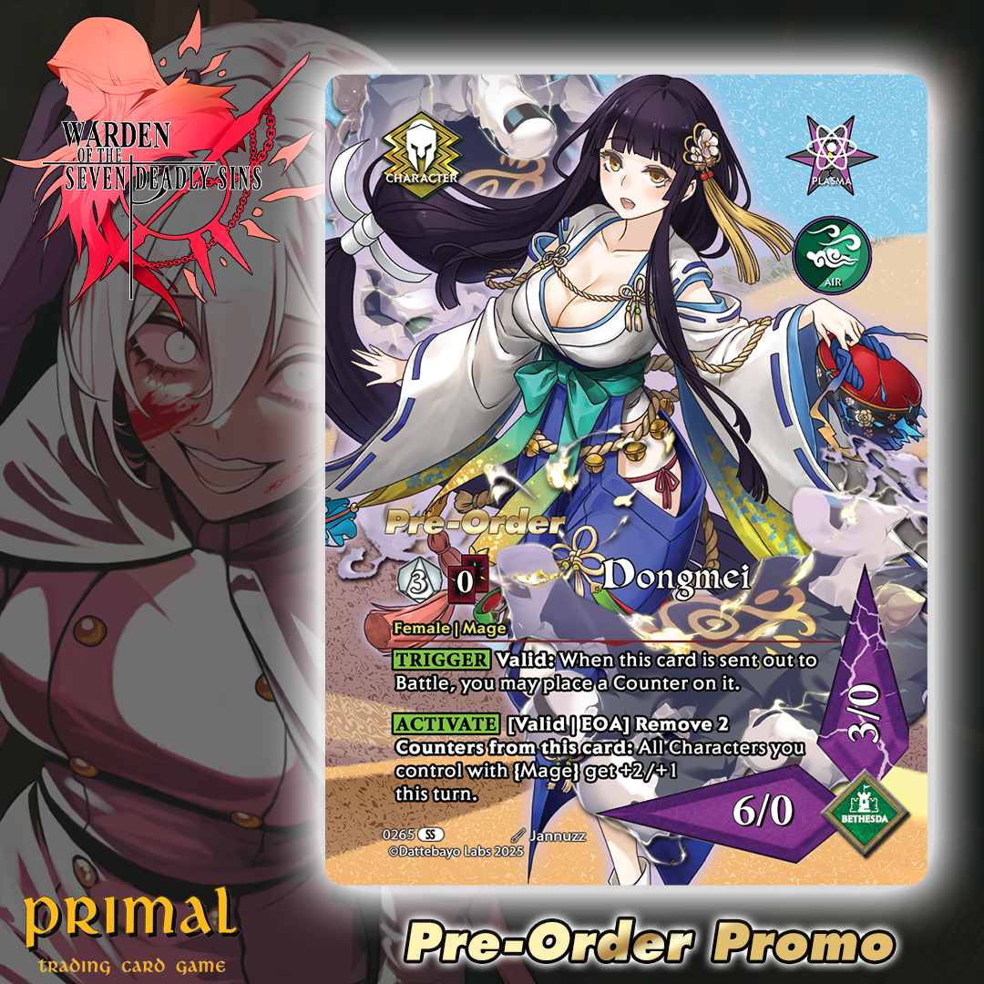 Primal TCG Warden of the Seven Sins Booster Box 1st Ed