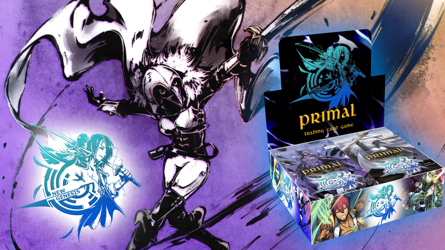 Primal TCG New Genesis Booster Box 1st Ed Pre-Order