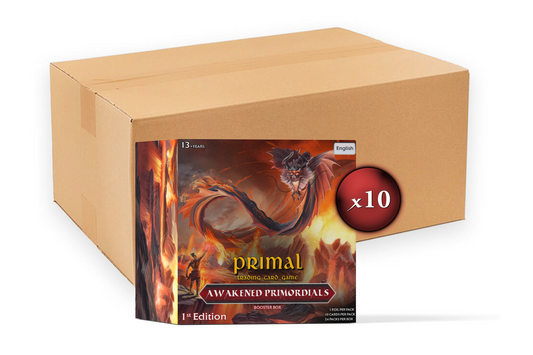 Primal TCG 1st Ed Awakened Primordials Case (10 Booster Box) Order