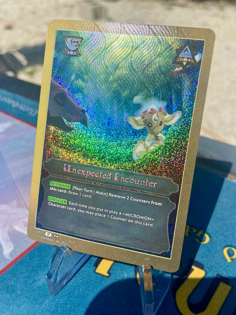 2023 Primal TCG Unexpected Encounter Field Card